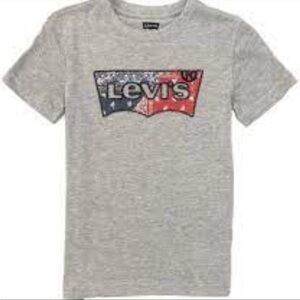 Levis  Big Boy Small Bandana Batwing Tee